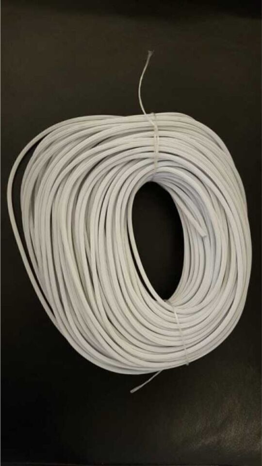 Beyaz Sineklik Teli Contası Fitili 10 Metre 1 Adet