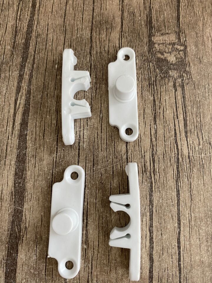 17X25 Dışa Açılım Sineklik Çıt Çıt 10 Adet Beyaz  40 ADET VİDA