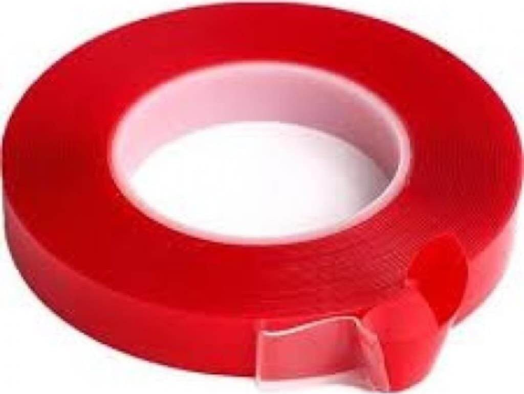 Akrilik Çift Tarafı Yapışkanlı Silikon Bant 18 mm 2 mm 20 kg Taşıma