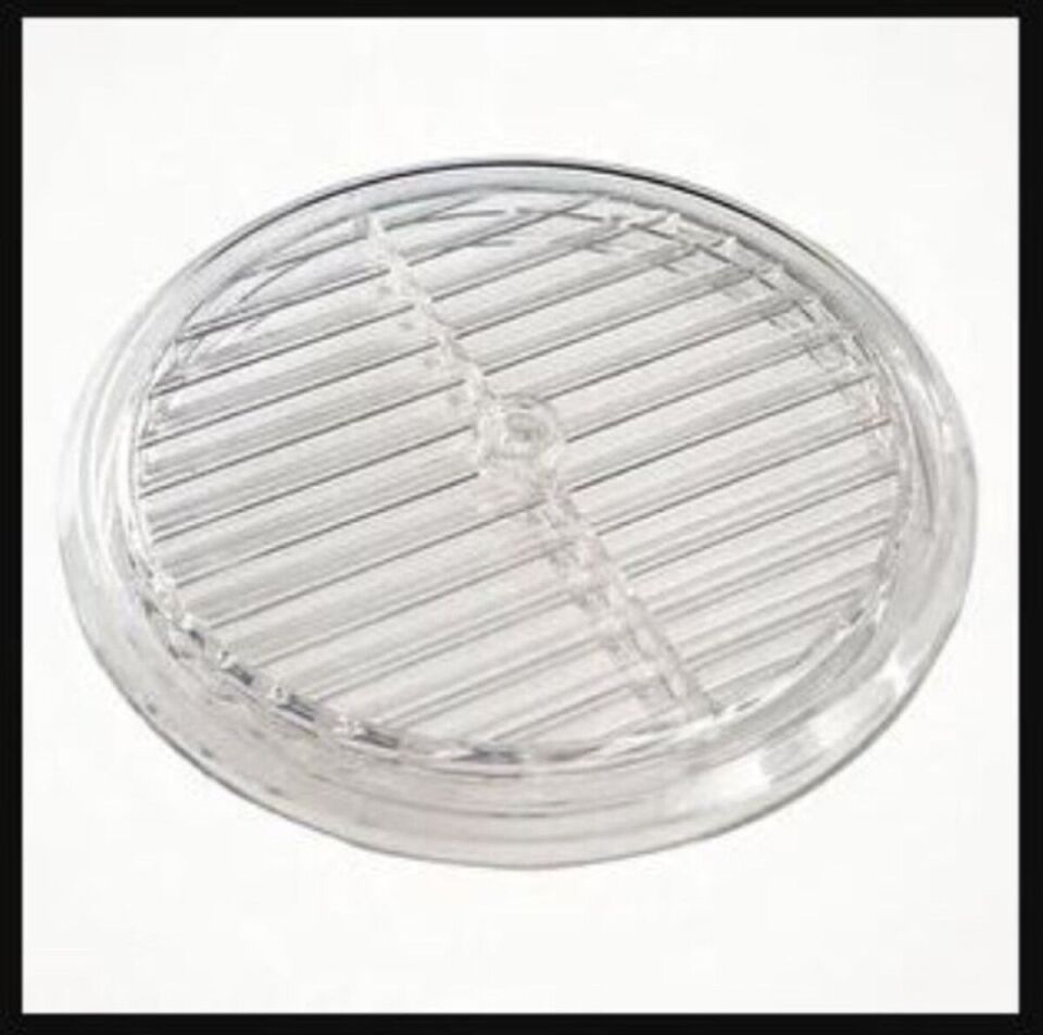 Şeffaf Doğalgaz Cam Menfez Havlandırma Kapağı