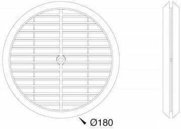 Doğalgaz Baca Menfezi 127MM 1 Ad
