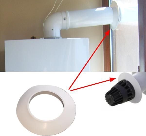 BEZE Kombi Baca Toz Lastik Cam Balkon Baca Borusu Hava Sızdırmaz