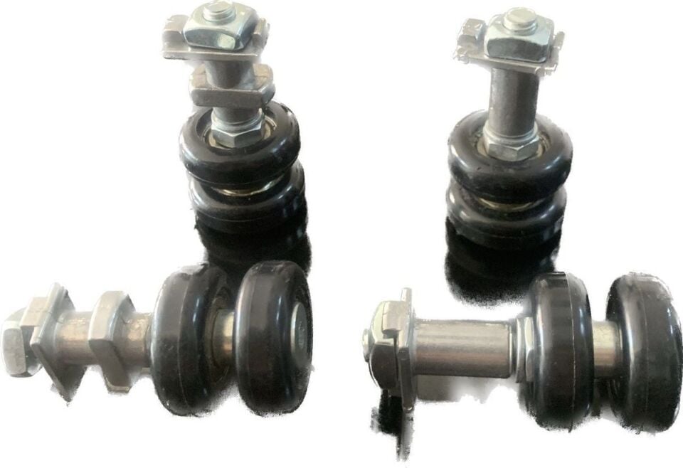 4 Adet Cam Balkon Tekeri, Dayanıklı ve Şık Tasarım, Kolay Montaj ve Kullanım.