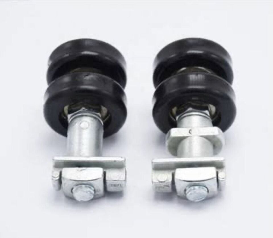 Cam Balkon Tekerleri, 8 Adet, Erkek ve Dişi, Kertikli ve Kertiksiz Seçeneklerle