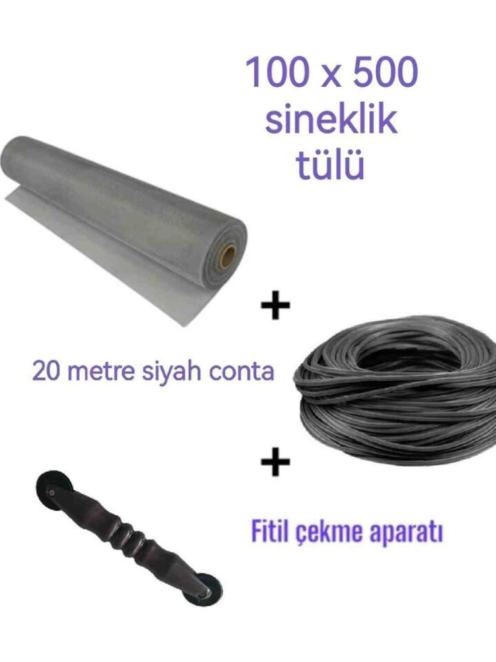 Fiberclass 100X500 Sıkıştırma Aparatı ve 20 mt Sıkıştırma Fitili