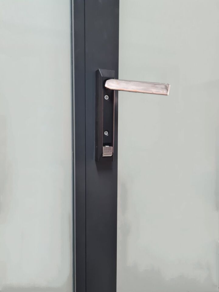 EYLÜL Cam Balkon Kolu Ispanyolet Kol (Siyah)