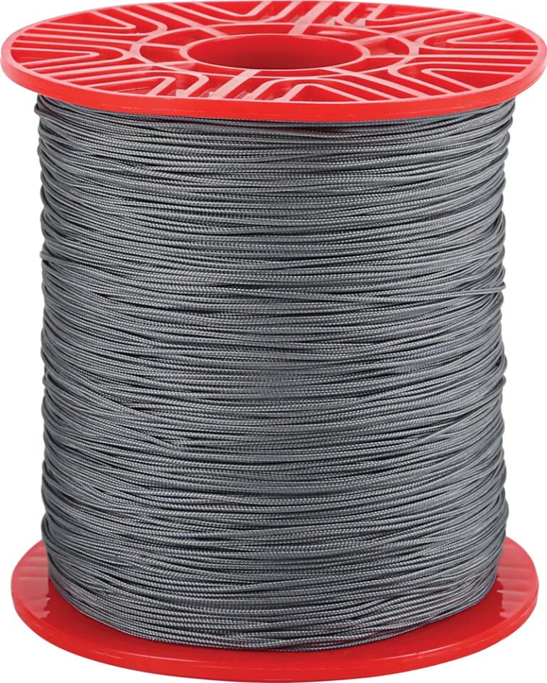 500 mt Plise Sineklik Ipi Gri Sinek Perdeleme Ipi