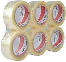 6 Adet Koli Bandı 100 Metre 5 cm Genişlik Şefaf Bant