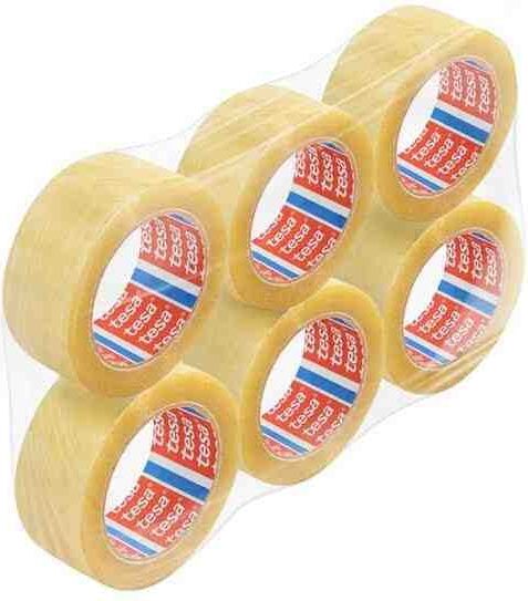 6 Adet Koli Bandı 100 Metre 5 cm Genişlik Şefaf Bant