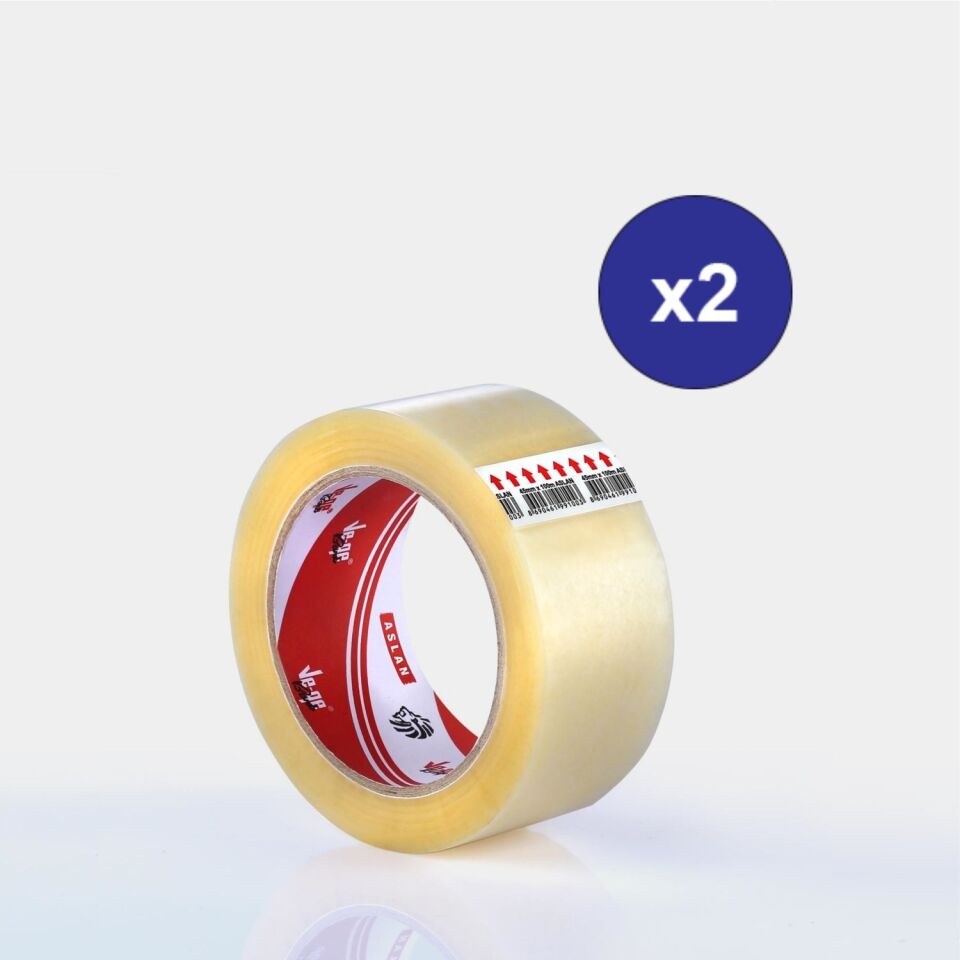 Vege Koli Bandı 45X100 Şeffaf (Aslan) 2 adet