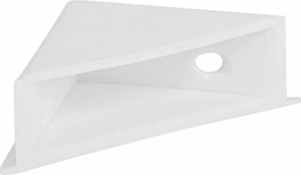 Sineklik Köşe Mukavemet Takozu Beyaz Muska