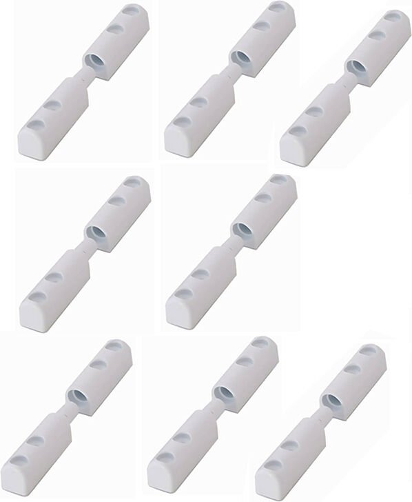 17*25 Sineklik Menteşe Beyaz 8 Adet