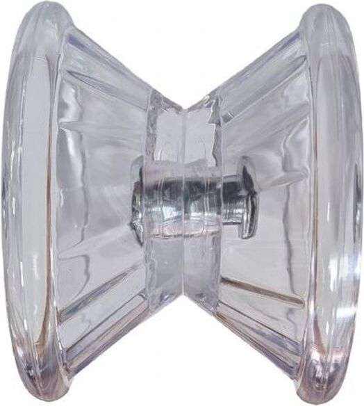 Marelli Akrilik Şeffaf Cam Kapı Için Tekli Çift Taraflı Çekme (Kulbu, Kolu, Çekmesi, Topuzu, Tokmağı)