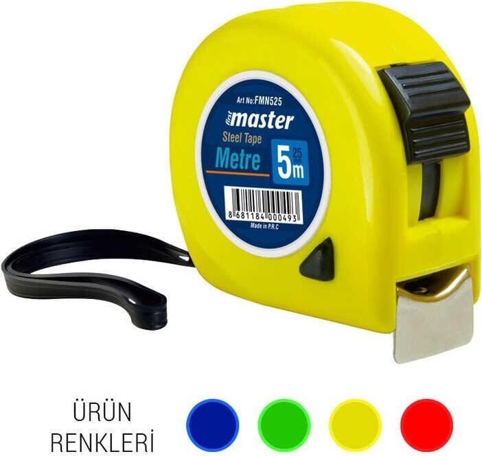 Master Şerit Metre 19 mm x 5 M