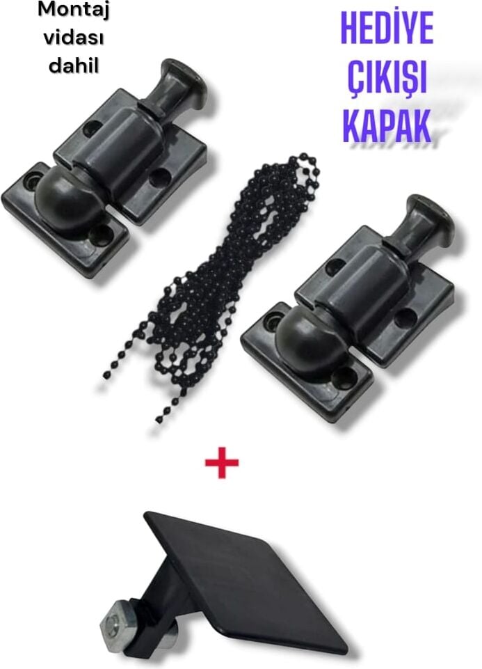 Cam Balkon Kilidi 2 Adet