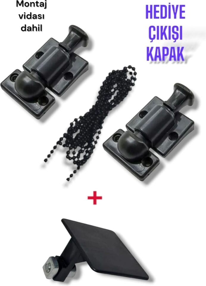 Cam Balkon Kilidi 2 Adet