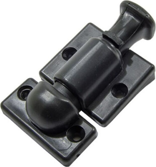 Cam Balkon Kilidi Çocuk Emniyetli Plastik Siyah + 4 Adet Vida