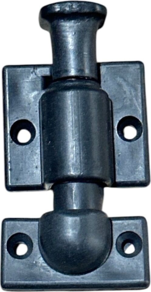 Oval Bazalara Uygun Cam Balkon Kilidi, 1 Adet, Şık ve Kullanışlı Siyah Renkli.