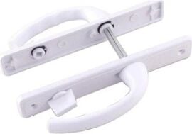 Poşetli Banyo-Wc - Kilitli Beyaz Pvc Kapı Kolu (5047)