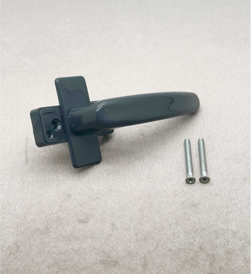 Kademeli Pvc Pimapen Kapı ve Pencere Kolu Antrasit Gri 4 Adet