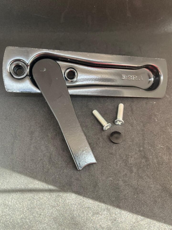 Aylider Esra Pvc Pimapen Kapı Pencere Sürgülü Gizli Gömme Kol Alüminyum Gövdeli Siyah