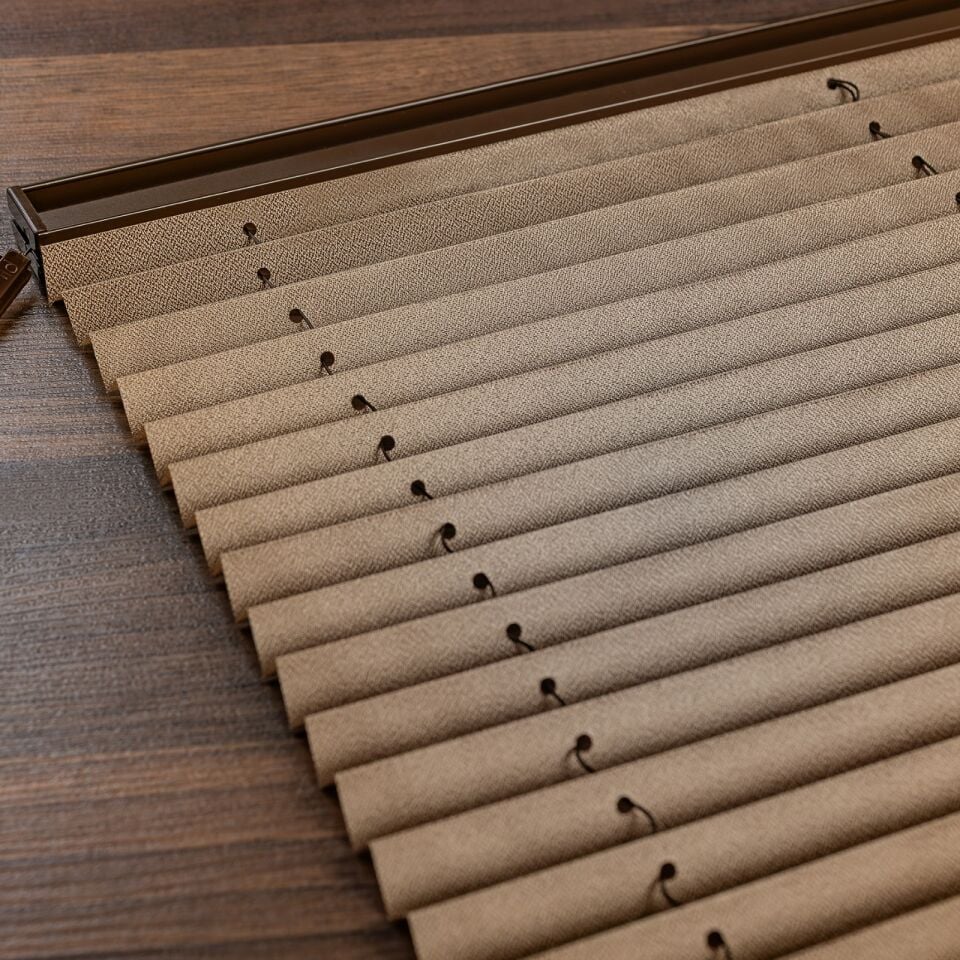 Koyu Gri Katlanabilir Plise Perde, Cam Balkon Perdeleri, Ofis Perdeleri, Pvc Pencere Perdeleri