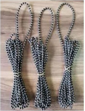 Cam Balkon Kilit Zinciri 5 Metre ( Siyah )