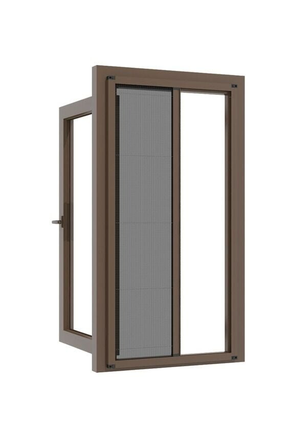 Plise Pileli Akordiyon Sürgülü Kapı Sinekliği