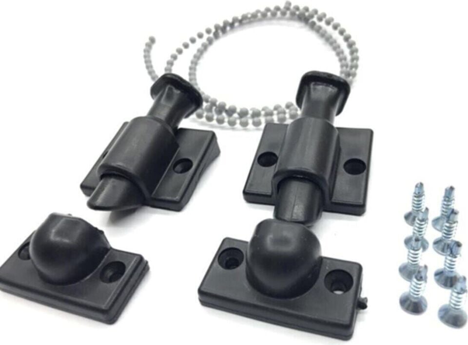 Cam Balkon Plastik Kilit Aparat Parça Seti