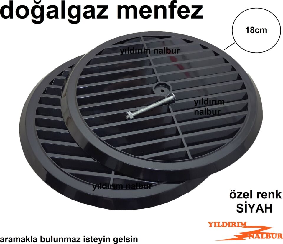 Doğalgaz Cam Menfezi Siyah Panel Doğalgaz Cam Menfezi Uzun Vida