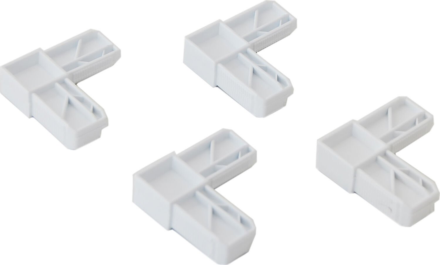 Sineklik Köşe Takozu 17X25 mm 4 Adet - Beyaz