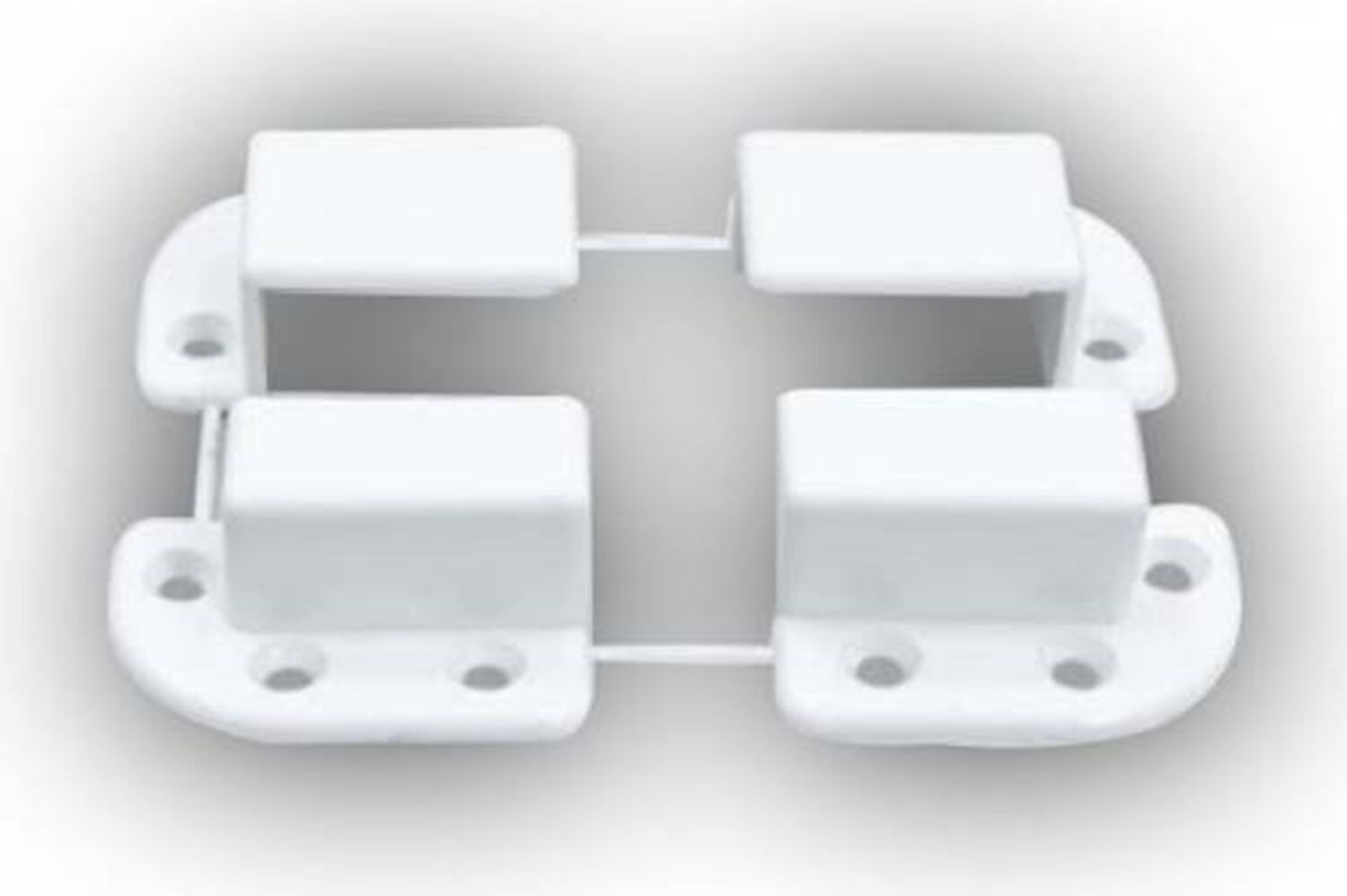 Pvc Sabit Sineklik Pabuç 17X25 Sineklik Tak-Çıkar 1 Takım 4 Adet