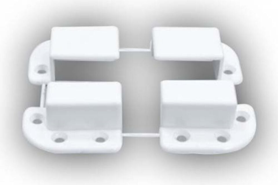 Pvc Sabit Sineklik Pabuç 17X25 Sineklik Tak-Çıkar 1 Takım 4 Adet