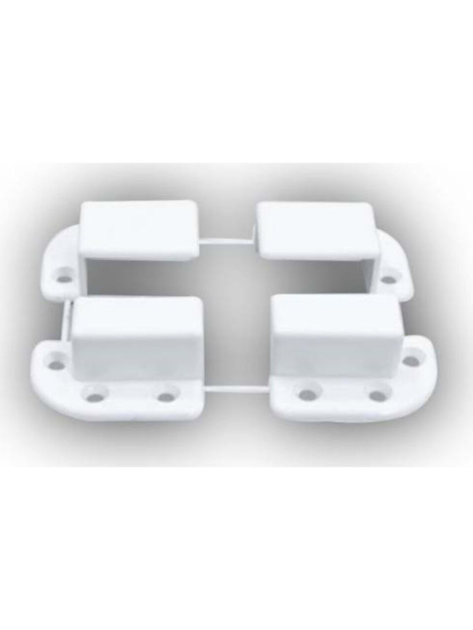 Eylül Cam Balkon Sineklik Sabitleme Köşe Takozlari (1takim) Beyaz