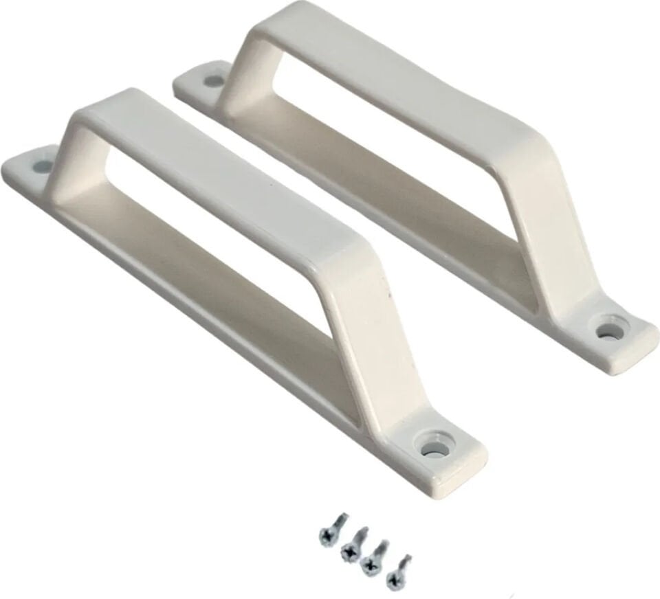 Sineklik D Tipi Kapı Pencere Tutma Kolu 2 Adet 17 x 25 Profile Uygun