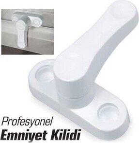 5 Adet Pvc Kapı Pencere Emniyet Kilidi Pimapen Düğmeli Kilit Bebek Çocuk Güvenlik
