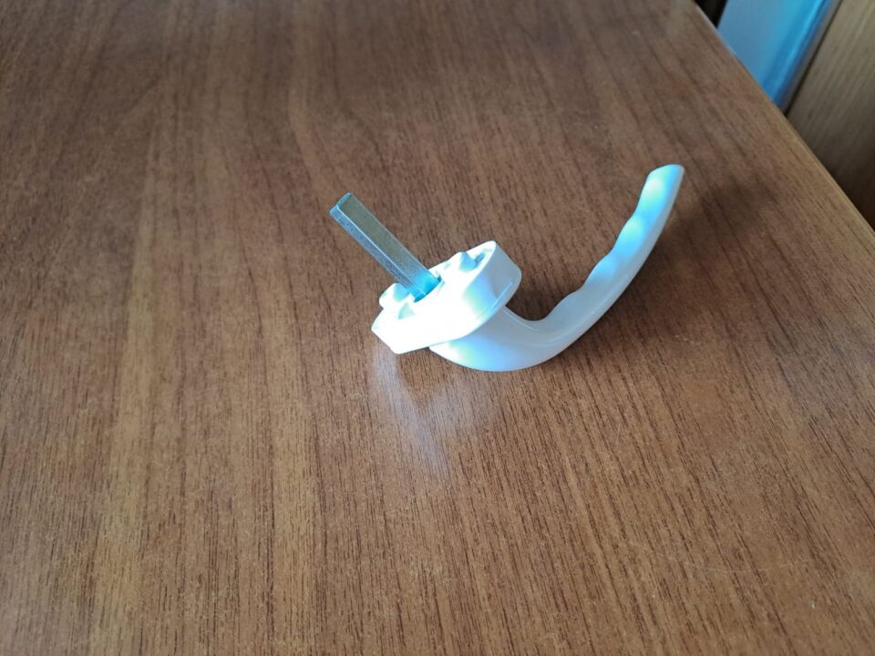 Pvc Kolu Beyaz Aliminyum 1adet