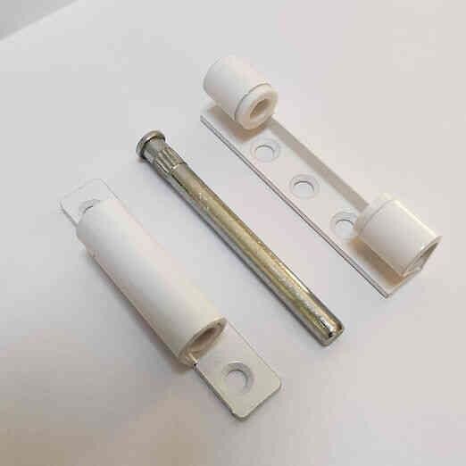 Evaplast Pvc Menteşesi 95MM Zamak Beyaz