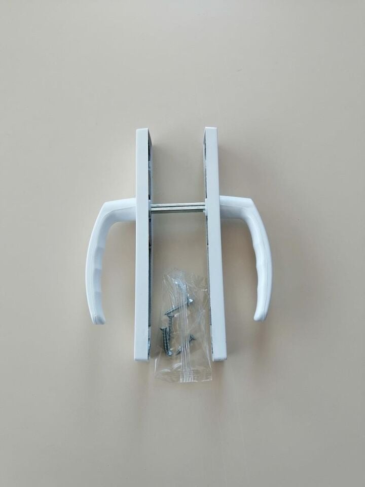 Yale Pvc Kapı Kolu Plastik Beyaz