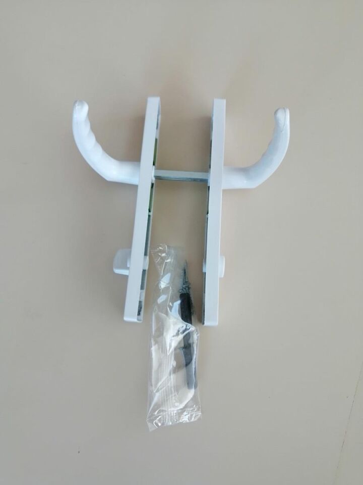 Wc Pvc Kapı Kolu Plastik Beyaz