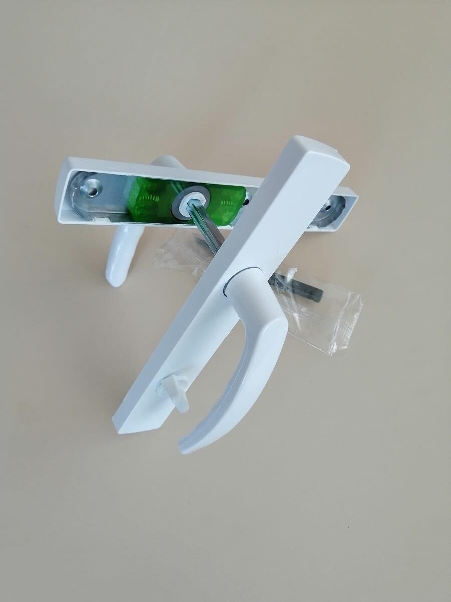 Wc Pvc Kapı Kolu Plastik Beyaz