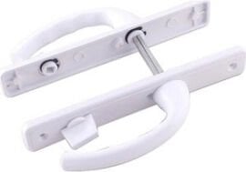 Poşetli Banyo-Wc - Kilitli Beyaz Pvc Kapı Kolu