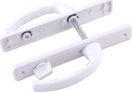 Poşetli Banyo-Wc - Kilitli Beyaz Pvc Kapı Kolu