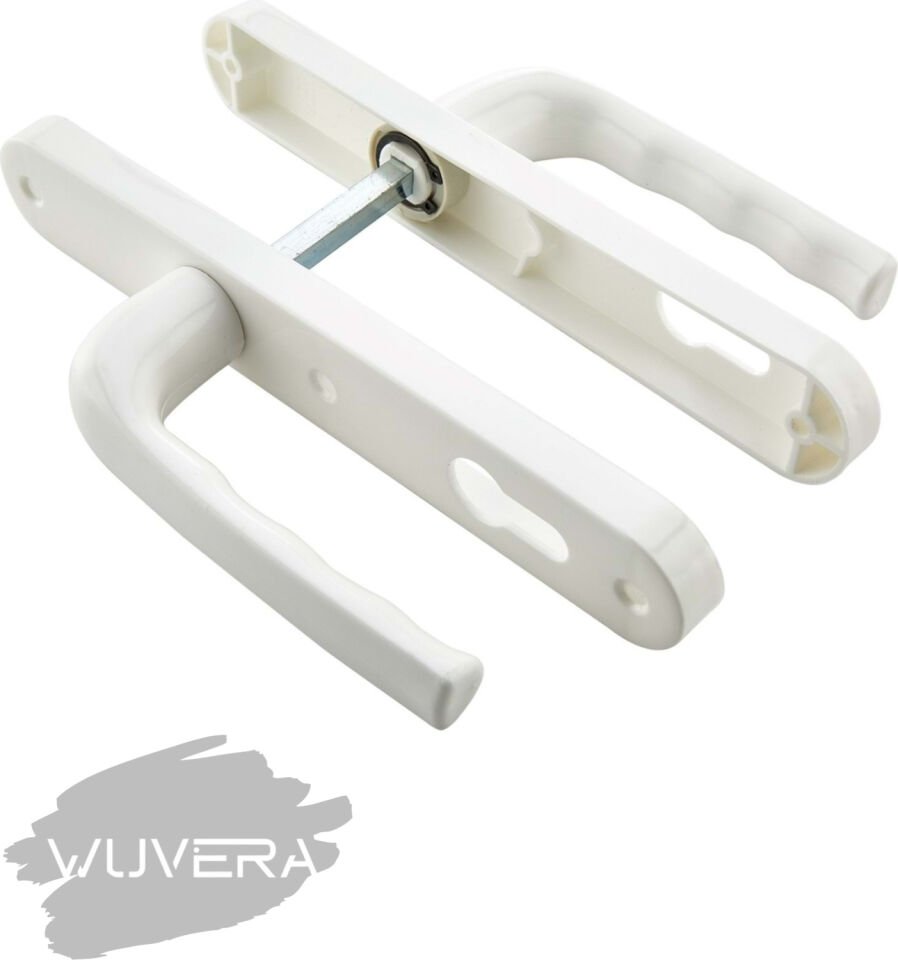 Pvc Kapı Kolu Takımı – Sert Plastik, Vidalı Montaj ile Pratik Kullanım