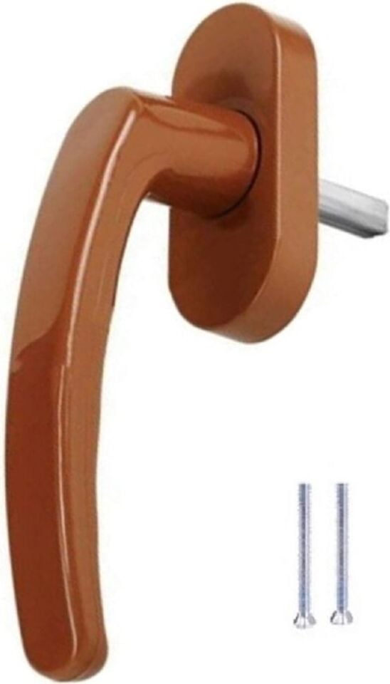 Pvc Pencere Kolu Alüminyum (A.kahve) Plastik