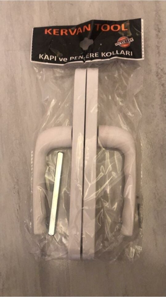 Eylül Pvc Kapı Kolu Beyaz Plastik