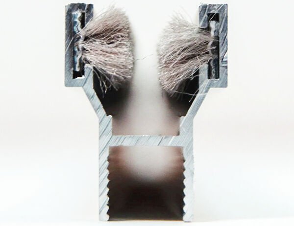 Alüminyum Cam Balkon Büyük H, Cam Balkon Fitili Antrasit 200 Cm.