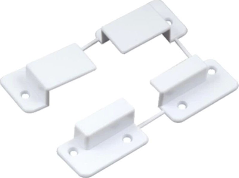 Sabit Sineklik Bağlama Pabucu 10X20 Beyaz