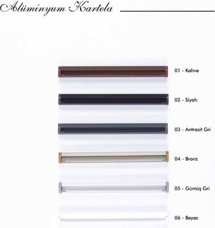 Kahve Rengi Plise Katlanır Cam Balkon Perdesi - Ofis Perdesi - Mutfak Perdesi - Salon Perdesi -