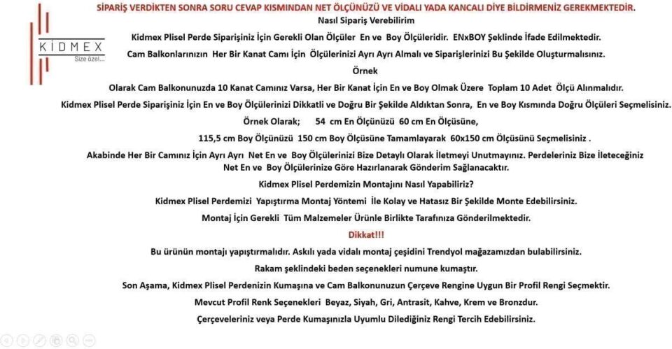 Kahve Rengi Plise Katlanır Cam Balkon Perdesi - Ofis Perdesi - Mutfak Perdesi - Salon Perdesi -